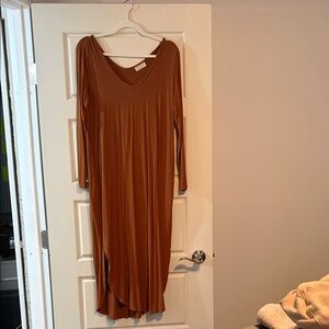 Lost in layers maxi dress